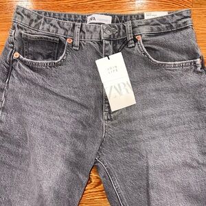 Bluish grey Zara jeans